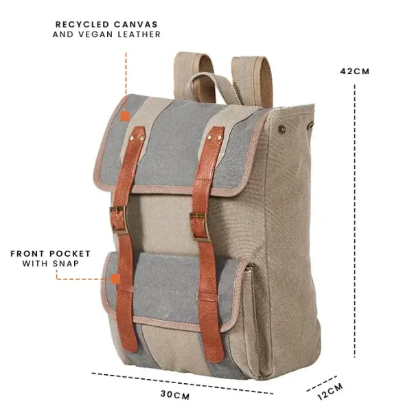 Upcycled_Canvas_Vintage_Backpack_–_Brown