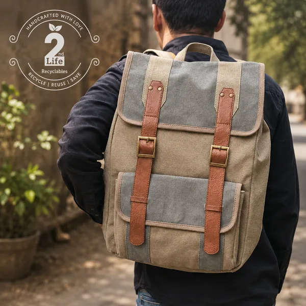 Upcycled_Canvas_Vintage_Backpack_–_Brown