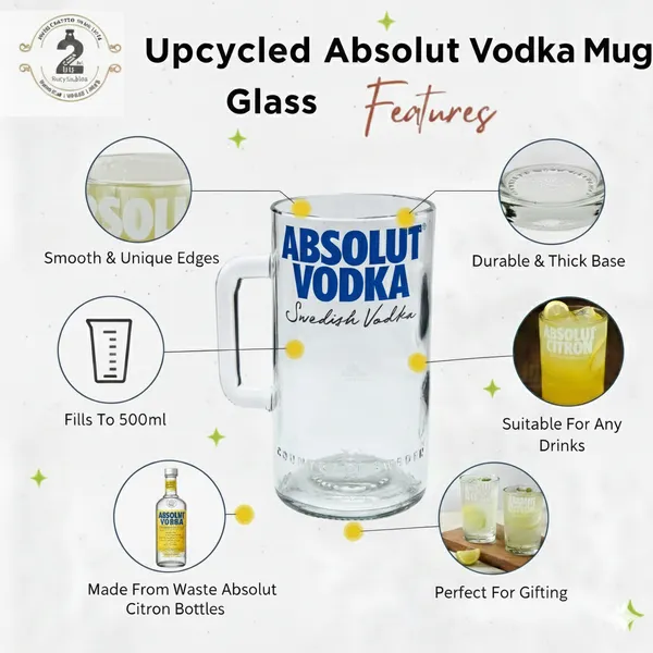 Upcycled_Absolut®_Bottle_Mug_with_Handle_–_500_ML_|_Clear_Glass