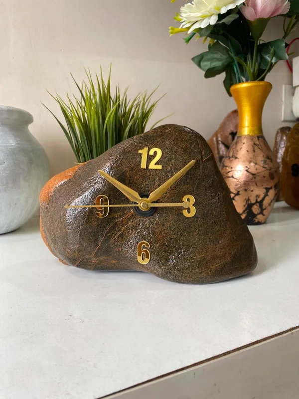 Upcycled_Natural_River_Stone_Clock_-_Noiseless
