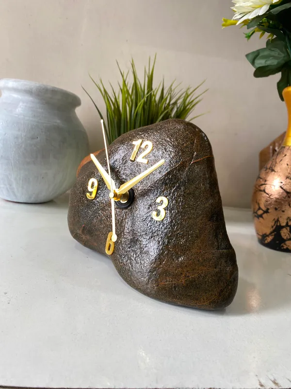 Upcycled_Natural_River_Stone_Clock_-_Noiseless