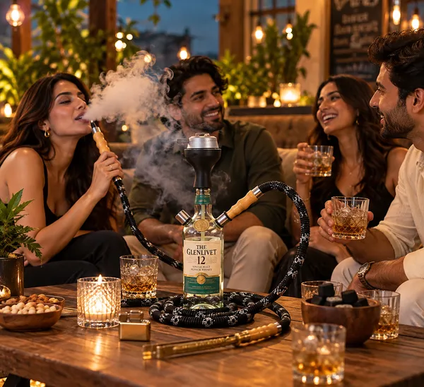 Upcycled_Glenlivet®_12_Bottle_Hookah_|_Premium_Accessories_Included_|_Made_from_Original_The_Glenlivet®_Bottle