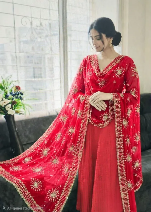 red_nazin_embroidery_work_dupatta_for_women.