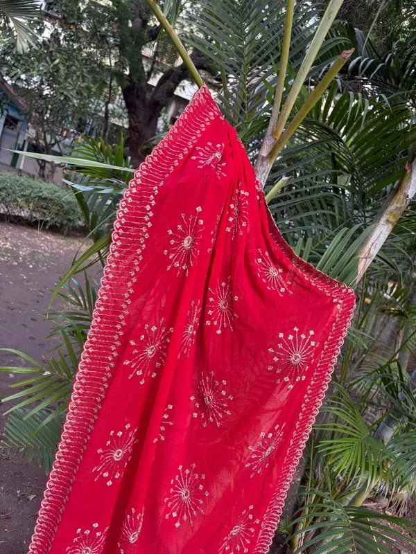 red_naznin_embroidery_bits_work_dupatta_for_women