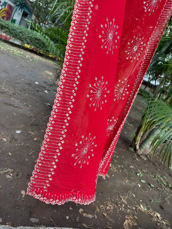 red_naznin_embroidery_bits_work_dupatta_for_women