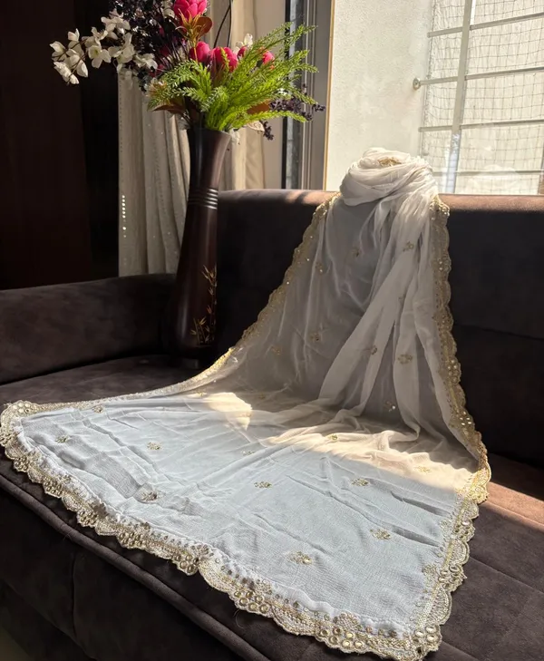 white_Nazneen_dyeable_Embroidery_mirror_work_dupatta_for_women