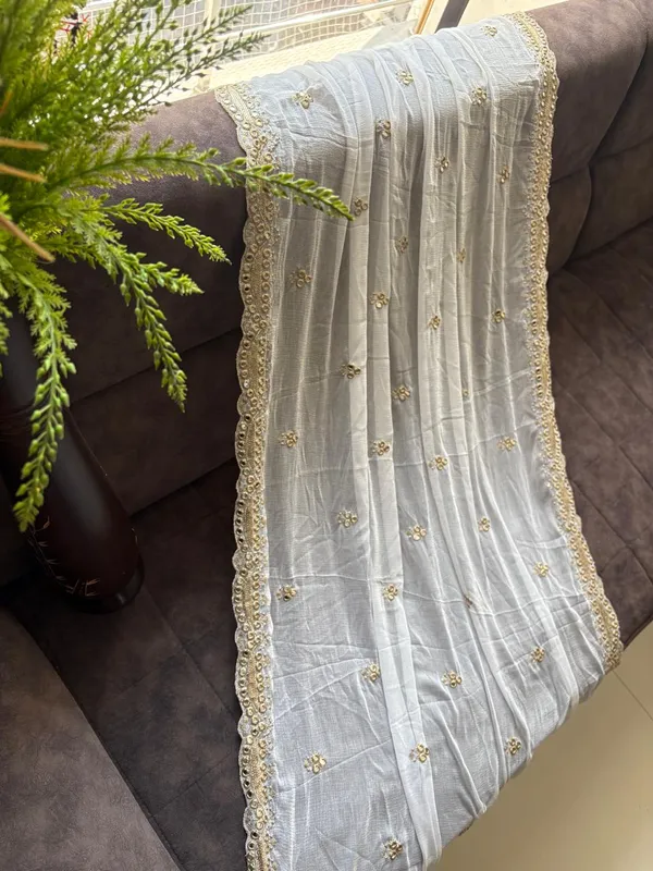 white_Nazneen_dyeable_Embroidery_mirror_work_dupatta_for_women