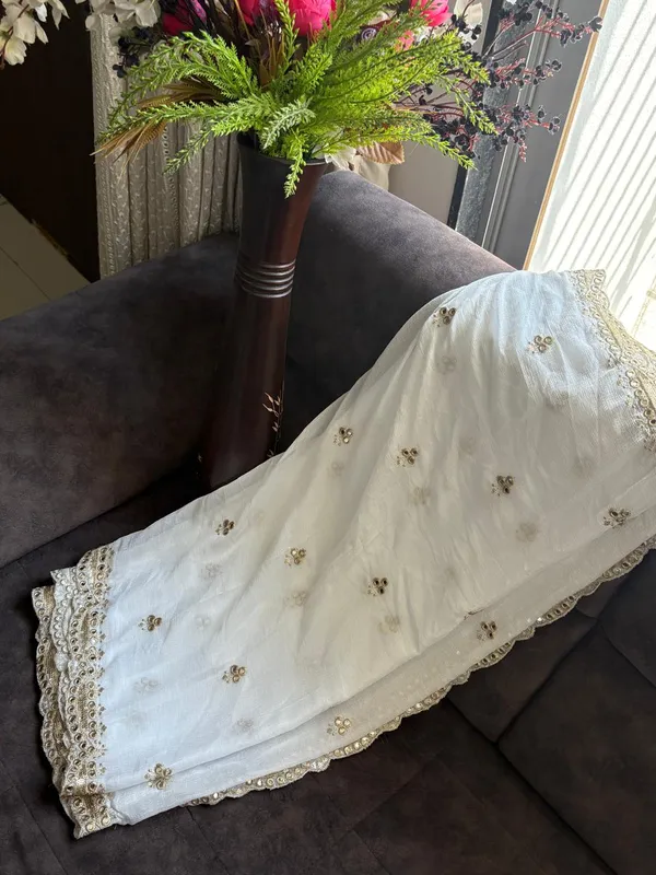 white_Nazneen_dyeable_Embroidery_mirror_work_dupatta_for_women