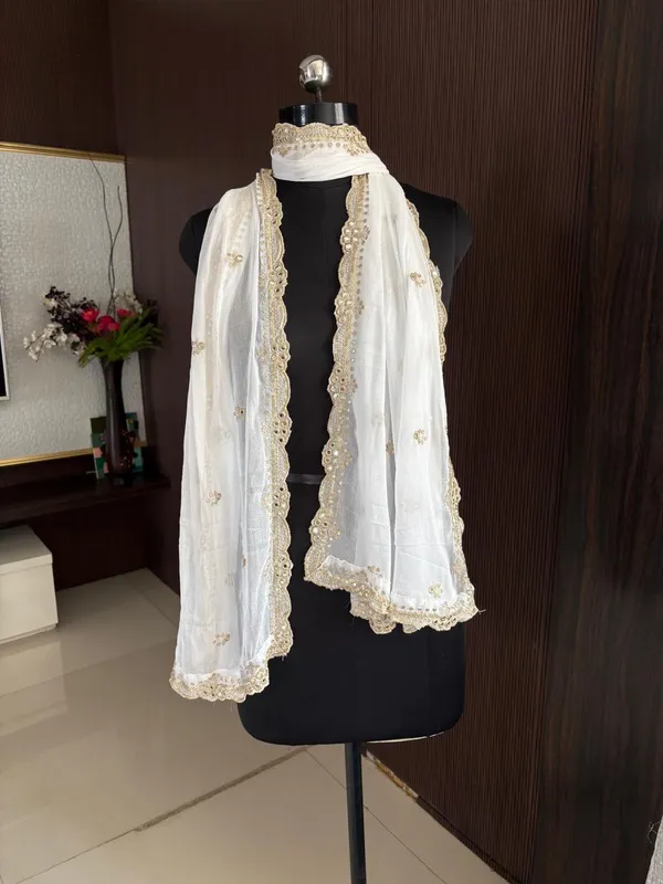 white_Nazneen_dyeable_Embroidery_mirror_work_dupatta_for_women