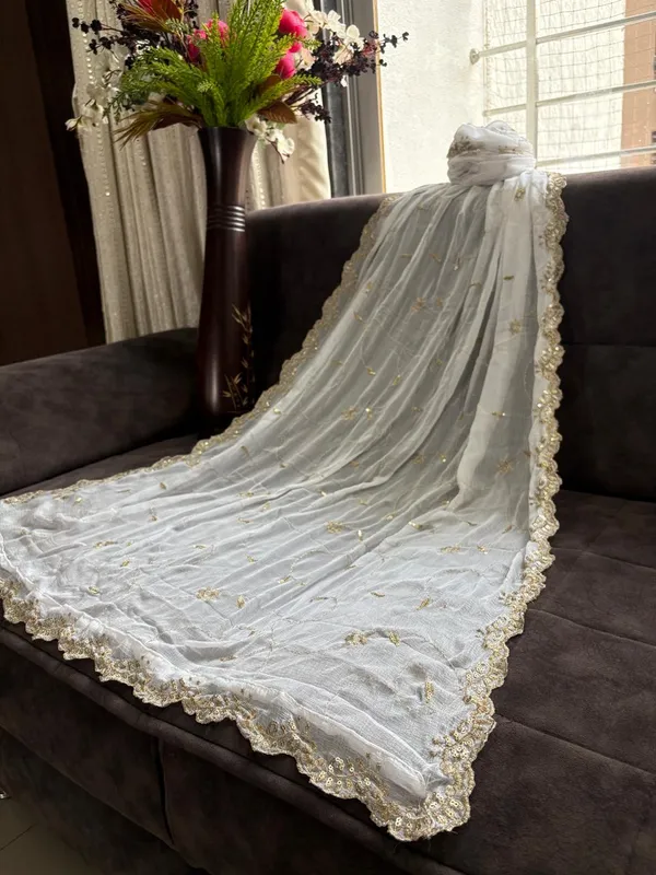 white_Nazneen_dyeable_stylish_Embroidery_mirror_work_dupatta_for_women