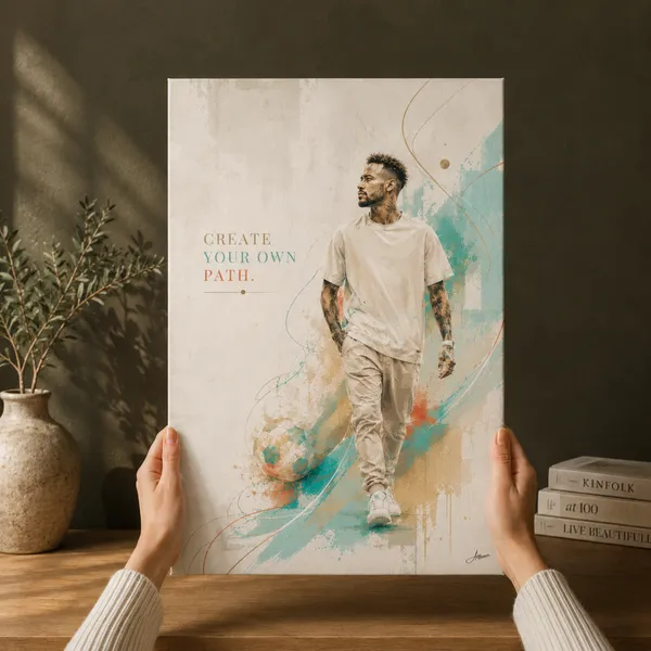 Create_Your_Own_Path_|_Neymar_Inspirational_Modern_Canvas