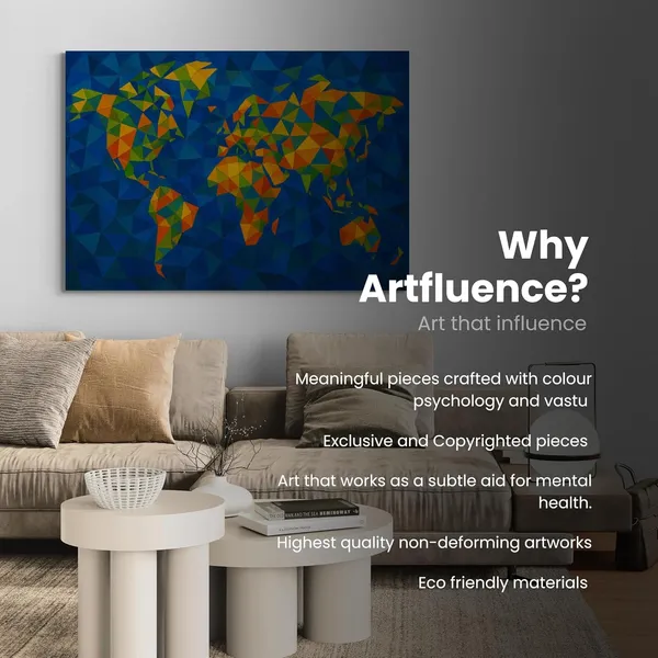 World_Map_Decor_Framed_Inches_Continents_Canvas_Painting_For_Home_And_Offices