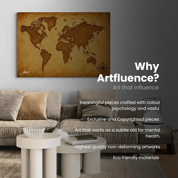 World_Map_Classroom_Decor_Framed_Inches_Canvas_Painting_For_Home_And_Offices