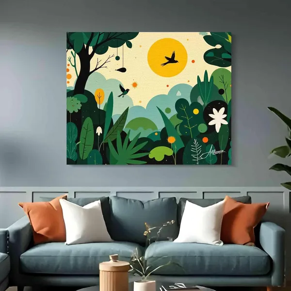Abstract_Nature_Ready_Hang_380_Gsm_Canvas_Painting_For_Home_And_Offices