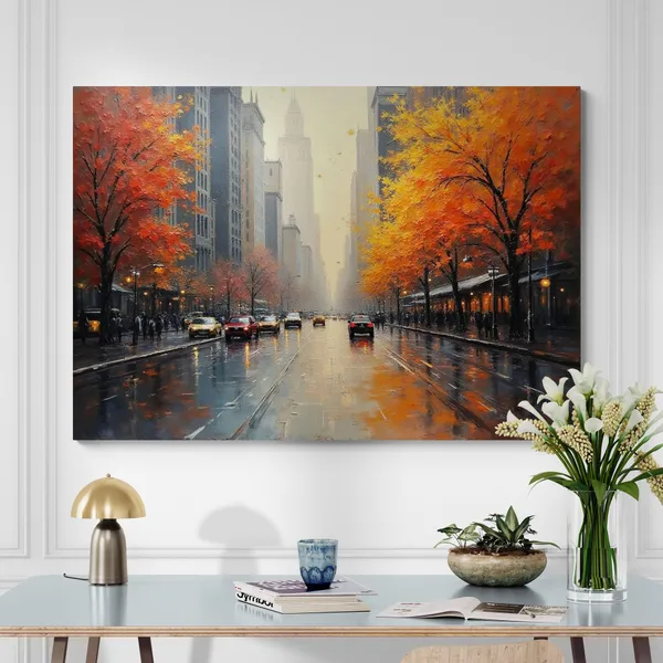 New_York_City_Landscape_Manhattan_Architecture_Canvas_Painting_For_Home_And_Offices