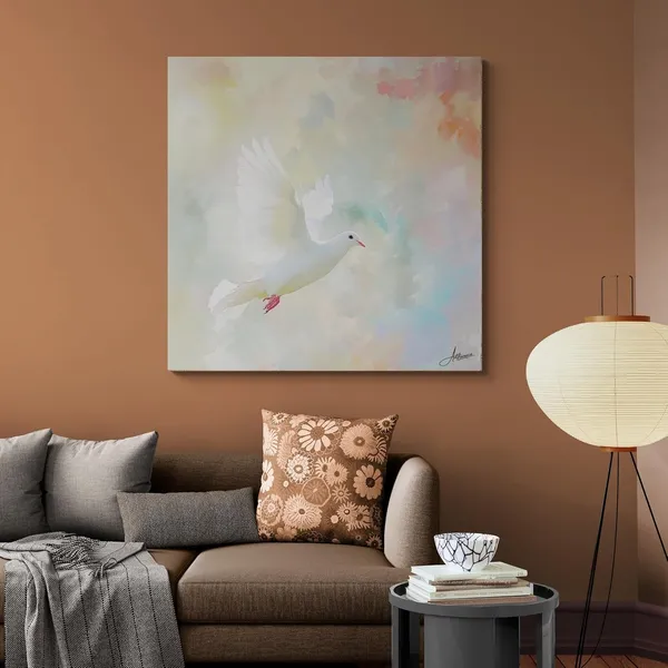 White_Dove_Modern_Spiritual_Art_Peace_Canvas_Painting_For_Home_And_Offices