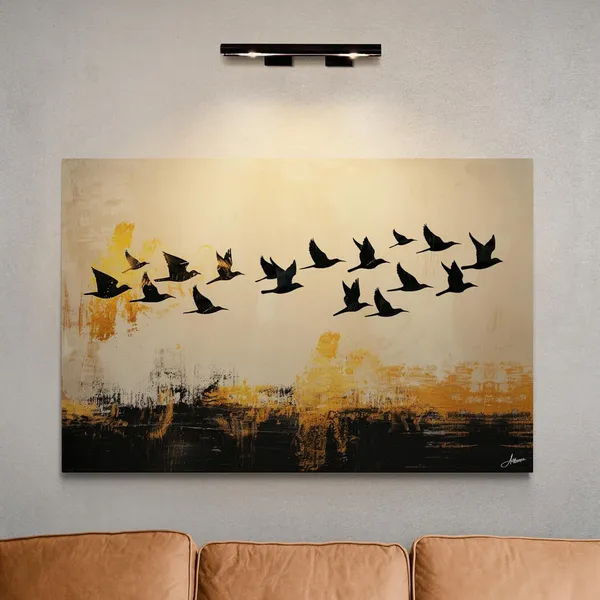 Birds_Flight_Modern_Abstract_Nature_Art_Canvas_Painting_For_Home_And_Offices