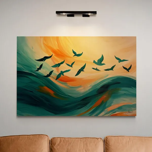Flying_Birds_Over_Waves_Modern_Abstract_Canvas_Painting_For_Home_And_Offices