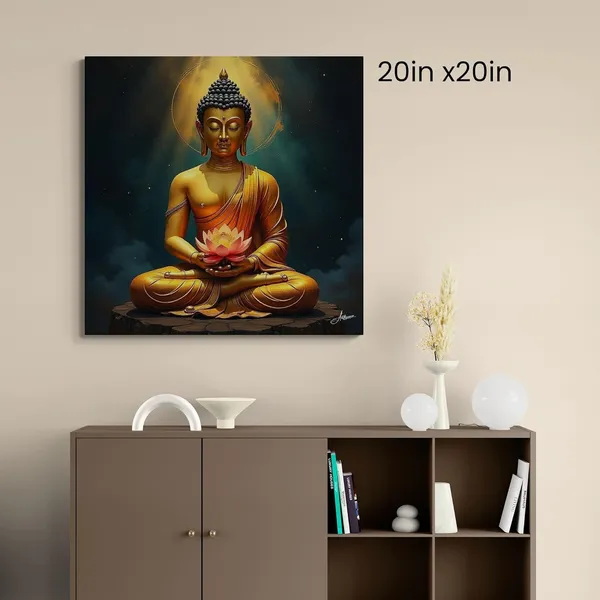 Buddha_Buddhism_Decor_Religious_Meditation_Canvas_Painting_For_Home_And_Offices