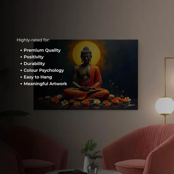 Buddha_Buddhism_Yoga_Decor_Religious_Meditation_Canvas_Painting_For_Home_And_Offices