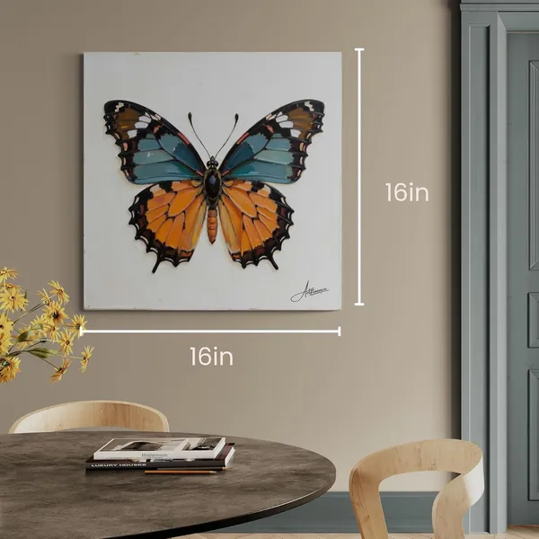 Butterfly_Abstract_Theme_Minimal_Pine_Canvas_Painting_For_Home_And_Offices