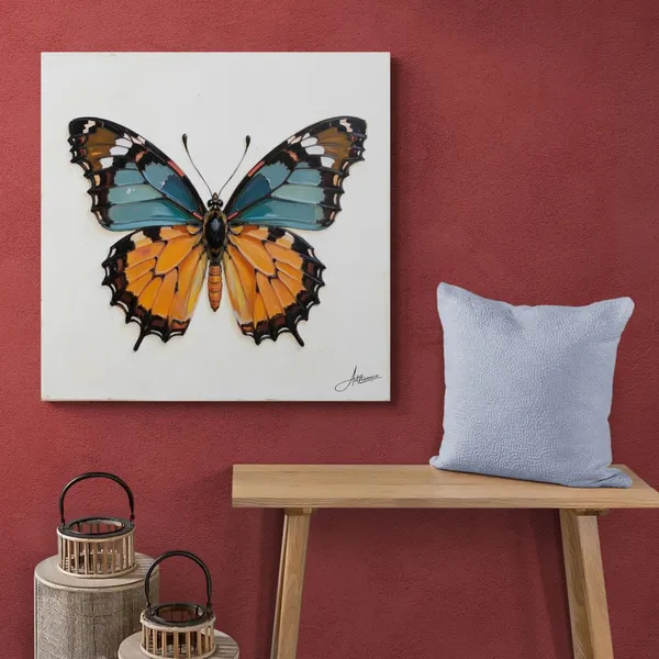 Butterfly_Abstract_Theme_Minimal_Pine_Canvas_Painting_For_Home_And_Offices