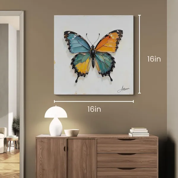 Butterfly_Abstract_Style_Minimal_Pine_Canvas_Painting_For_Home_And_Offices