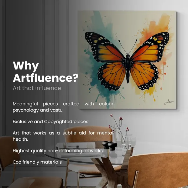 Butterfly_Abstract_Orange_Black_Pine_Canvas_Painting_For_Home_And_Offices