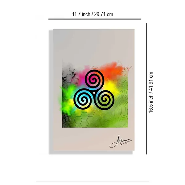 Minimal_Colourful_Cosmic_Trinity_Wrapped_Inches_Canvas_Painting_For_Home_And_Offices