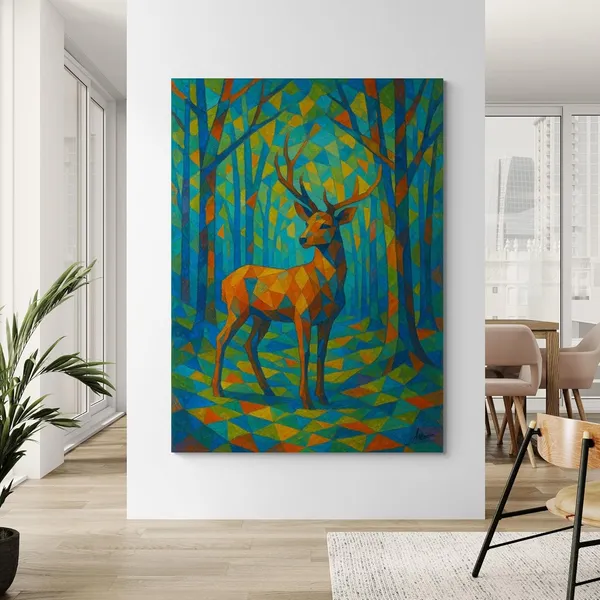 Deer_Paintings_Vastu_Good_Luck_Canvas_Painting_For_Home_And_Offices
