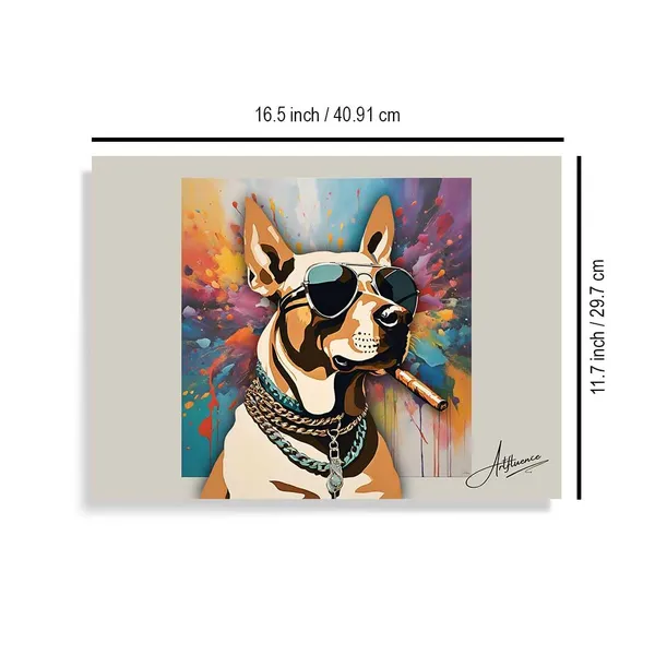 Vibrant_Dog_Modern_Art_Doggone_Dapper_Canvas_Painting_For_Home_And_Offices