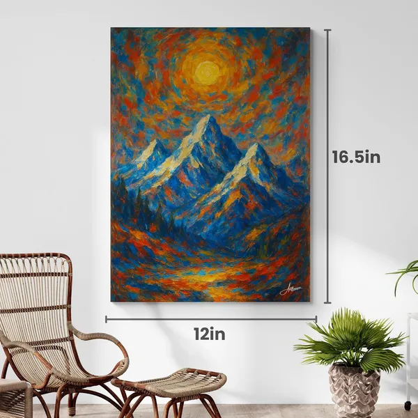 Nature_Vastu_Sunset_Landscape_Decor_Eclectic_Canvas_Painting_For_Home_And_Offices