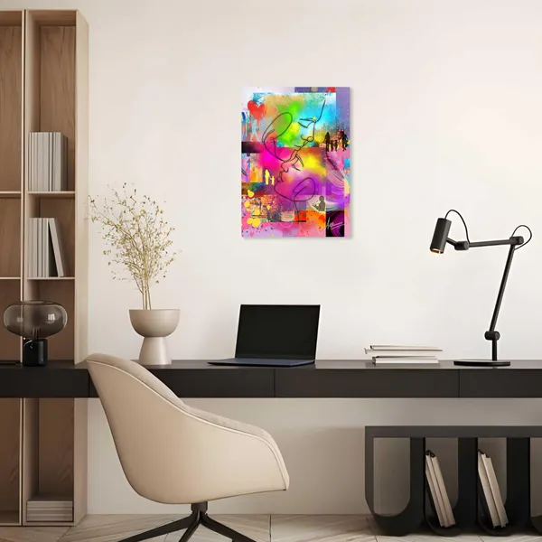 Abstract_Modern_Art_Eternal_Connection_Wrapped_Canvas_Painting_For_Home_And_Offices