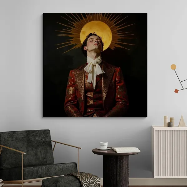 Symbolic_Paintings_Man_Portrait_Sunlight_Surrealism_Canvas_Painting_For_Home_And_Offices