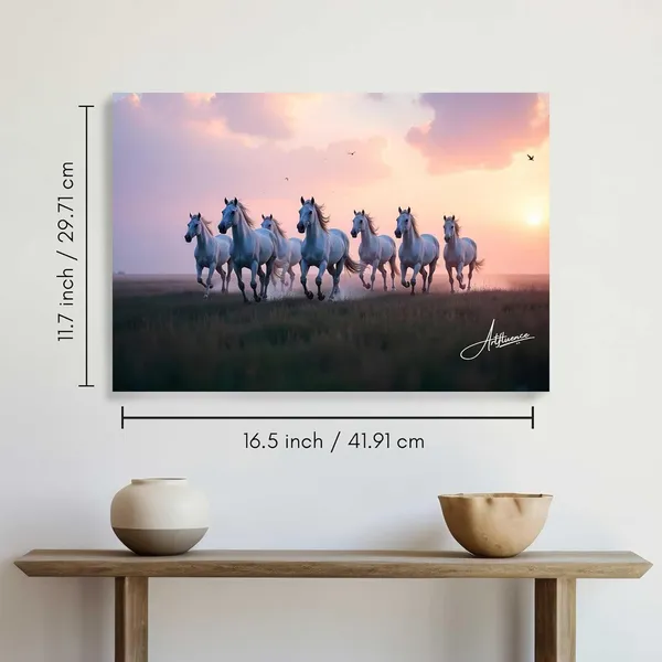 Seven_Horses_Art_Ready_Hang_380_Canvas_Painting_For_Home_And_Offices