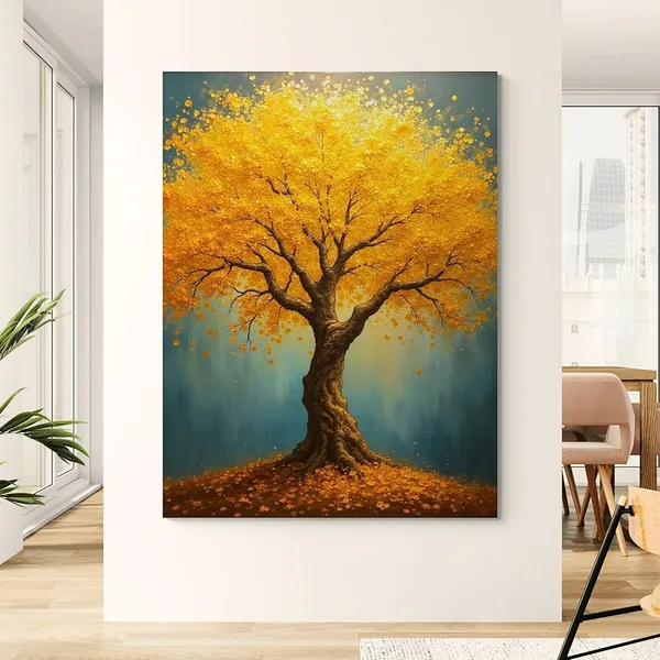 Golden_Tree_Vastu_Kalpavriksha_Positive_Aura_Canvas_Painting_For_Home_And_Offices