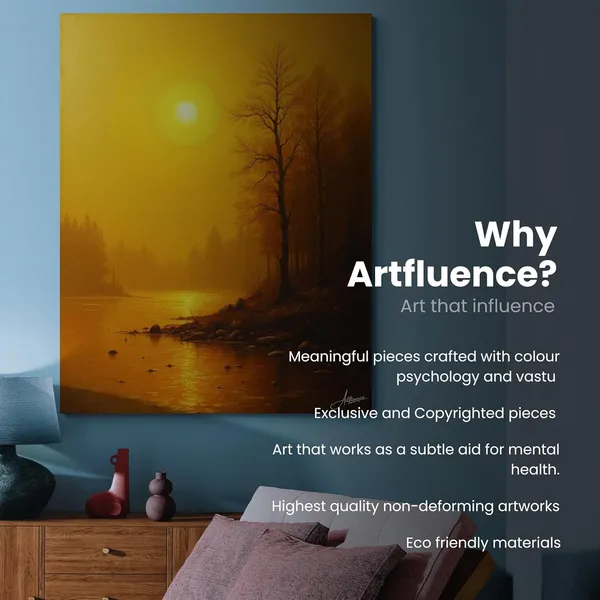 Golden_Nature_Portrait_Meditation_Scene_Decor_Canvas_Painting_For_Home_And_Offices