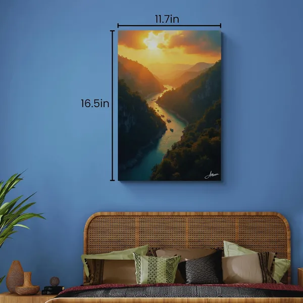 Haridwar_Gange_River_Nature_Canvas_Painting_For_Home_And_Offices