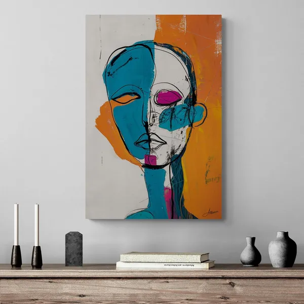 Abstract_Emotional_Human_Framed_Art_Premium_Canvas_Painting_For_Home_And_Offices