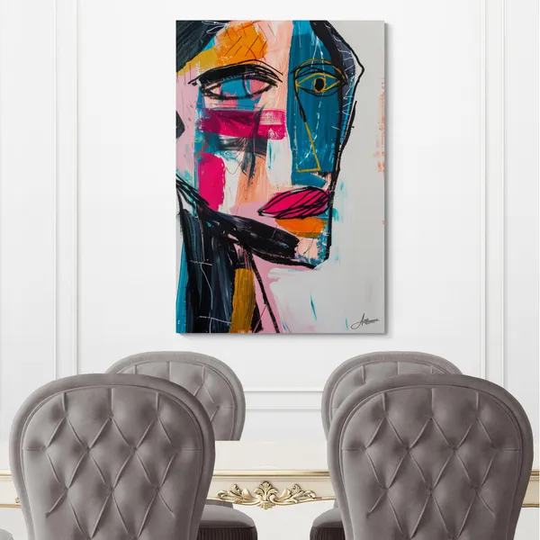 Abstract_Human_Portrait_Framed_Art_Premium_Canvas_Painting_For_Home_And_Offices