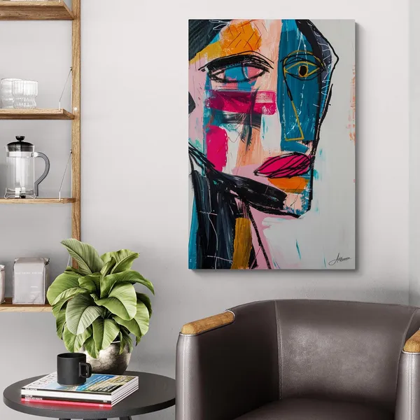 Abstract_Human_Portrait_Framed_Art_Premium_Canvas_Painting_For_Home_And_Offices