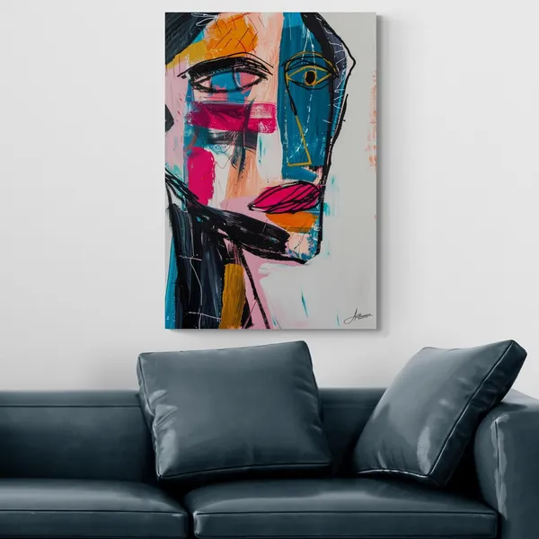 Abstract_Human_Portrait_Framed_Art_Premium_Canvas_Painting_For_Home_And_Offices