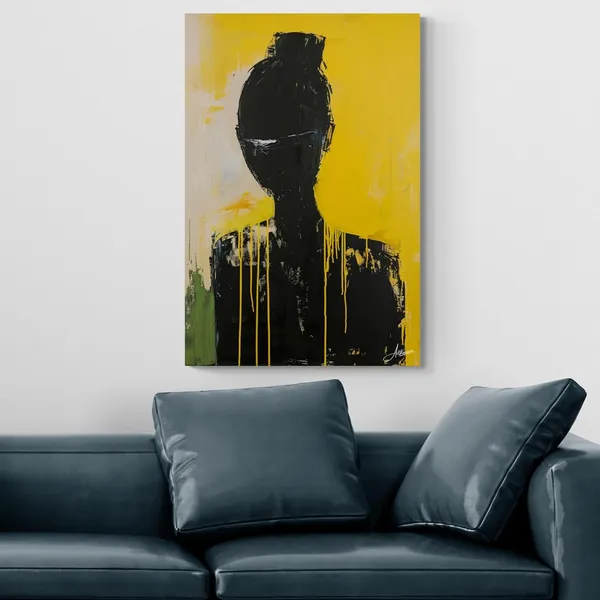 Abstract_Shadow_Human_Portrait_Framed_Art_Canvas_Painting_For_Home_And_Offices