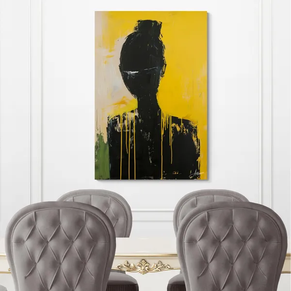 Abstract_Shadow_Human_Portrait_Framed_Art_Canvas_Painting_For_Home_And_Offices