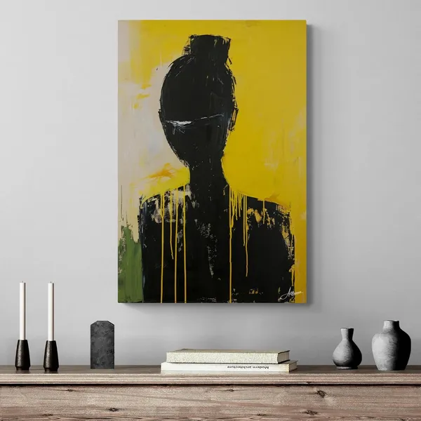 Abstract_Shadow_Human_Portrait_Framed_Art_Canvas_Painting_For_Home_And_Offices