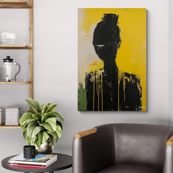 Abstract_Shadow_Human_Portrait_Framed_Art_Canvas_Painting_For_Home_And_Offices
