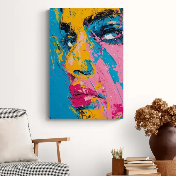 Bold_Color_Splash_Abstract_Human_Framed_Canvas_Painting_For_Home_And_Offices
