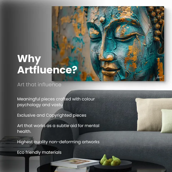 Teal_Gold_Buddha_Framed_Art_Artistic_Canvas_Painting_For_Home_And_Offices