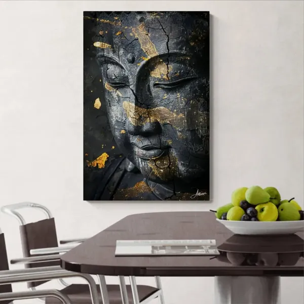 Black_Gold_Buddha_Framed_Art_Luxury_Canvas_Painting_For_Home_And_Offices