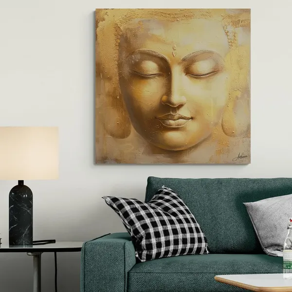 Golden_Buddha_Framed_Art_Premium_Luxury_Canvas_Painting_For_Home_And_Offices